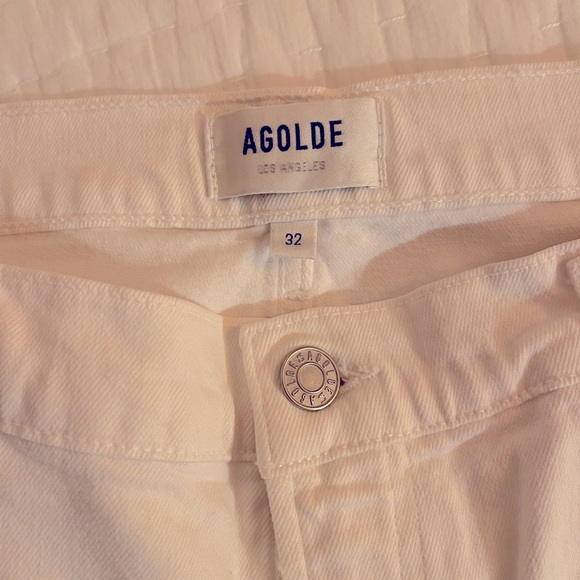 AGOLDE Toni Distressed Ankle Straight Leg Jeans - Picture 4 of 6